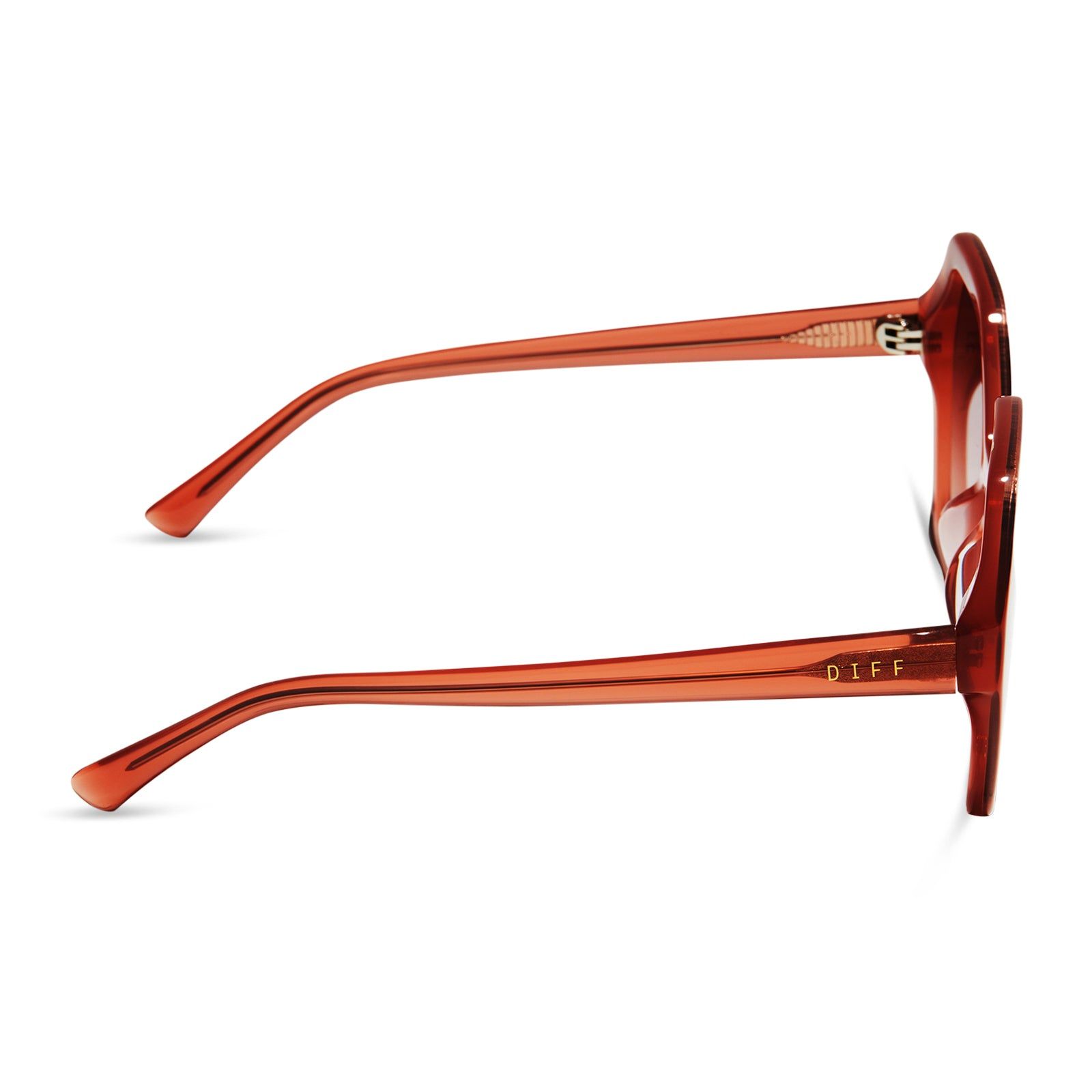 GIGI - DUSKY MAUVE + DUSK GRADIENT SUNGLASSES sold by Diff Eyewear product image thumbnail 3