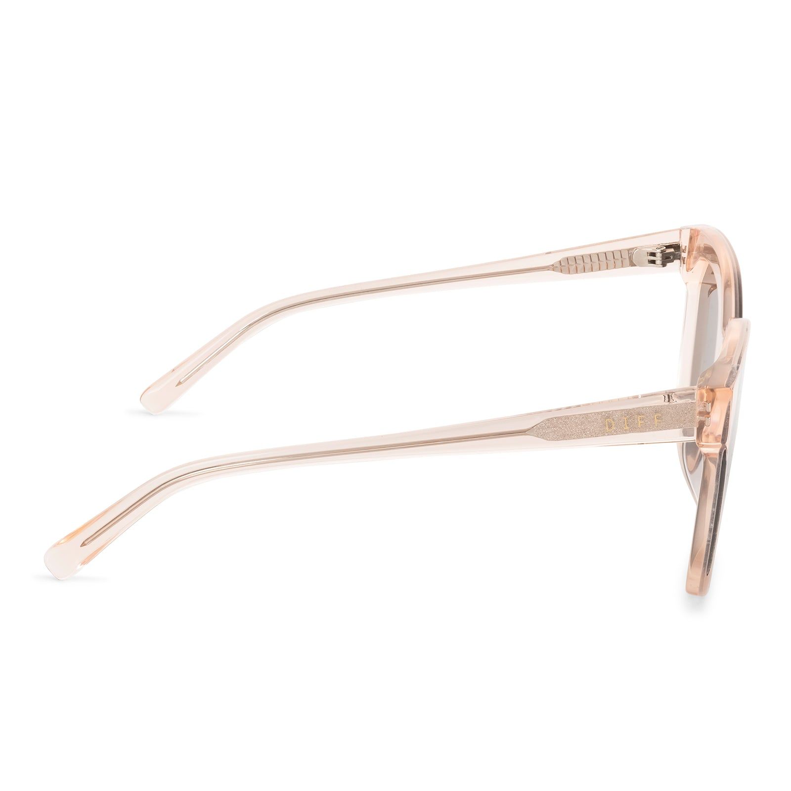 GIA - SANDSTONE CRYSTAL + BEIGE MIRROR SUNGLASSES sold by Diff Eyewear product image thumbnail 4