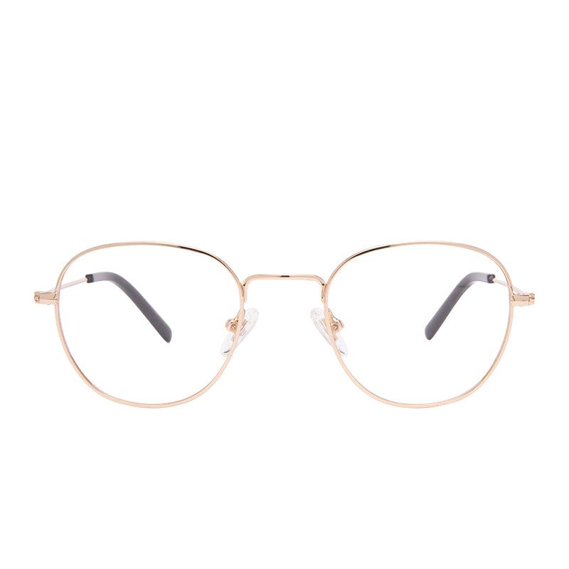 SAGE - GOLD + BLUE LIGHT TECHNOLOGY CLEAR GLASSES sold by Diff Eyewear