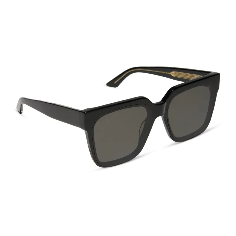 THEA - BLACK + GREY SUNGLASSES sold by Diff Eyewear