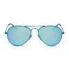 CRUZ XS - TURQUOISE METALLIC + TEAL MIRROR SUNGLASSES sold by Diff Eyewear