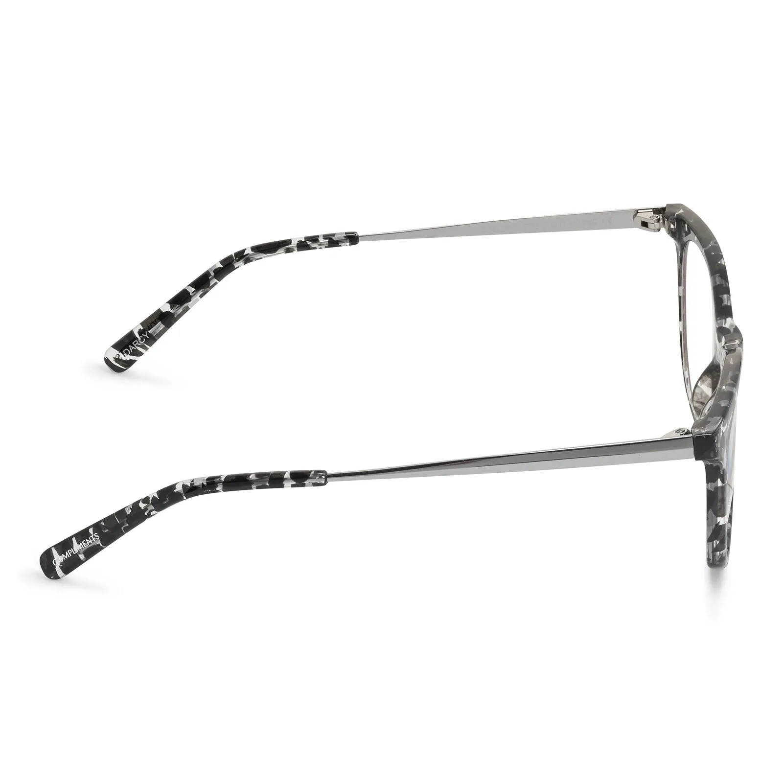 DARCY - CLEAR LEOPARD + BLUE LIGHT READERS sold by Diff Eyewear product image thumbnail 3