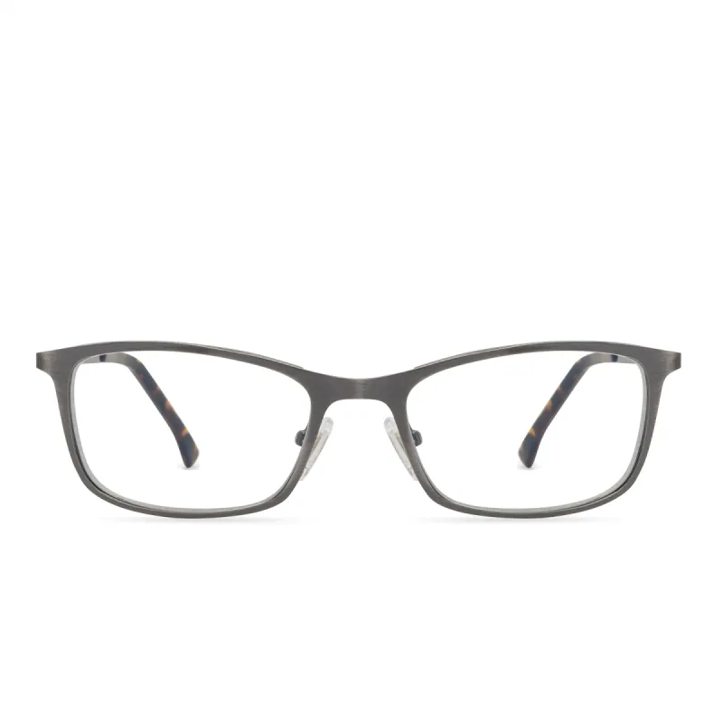 MEN'S HEALTH ENERGY - BRUSHED SILVER + CLEAR sold by Diff Eyewear