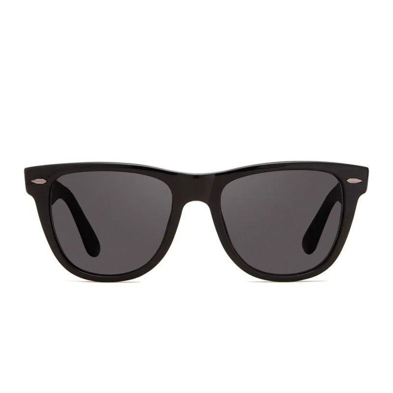 KOTA - BLACK + DARK SMOKE + POLARIZED SUNGLASSES sold by Diff Eyewear