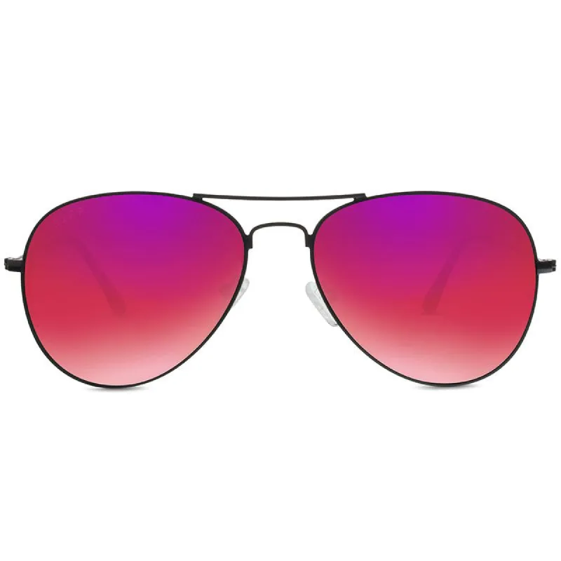 CRUZ - BLACK + FIRE SUNGLASSES sold by Diff Eyewear