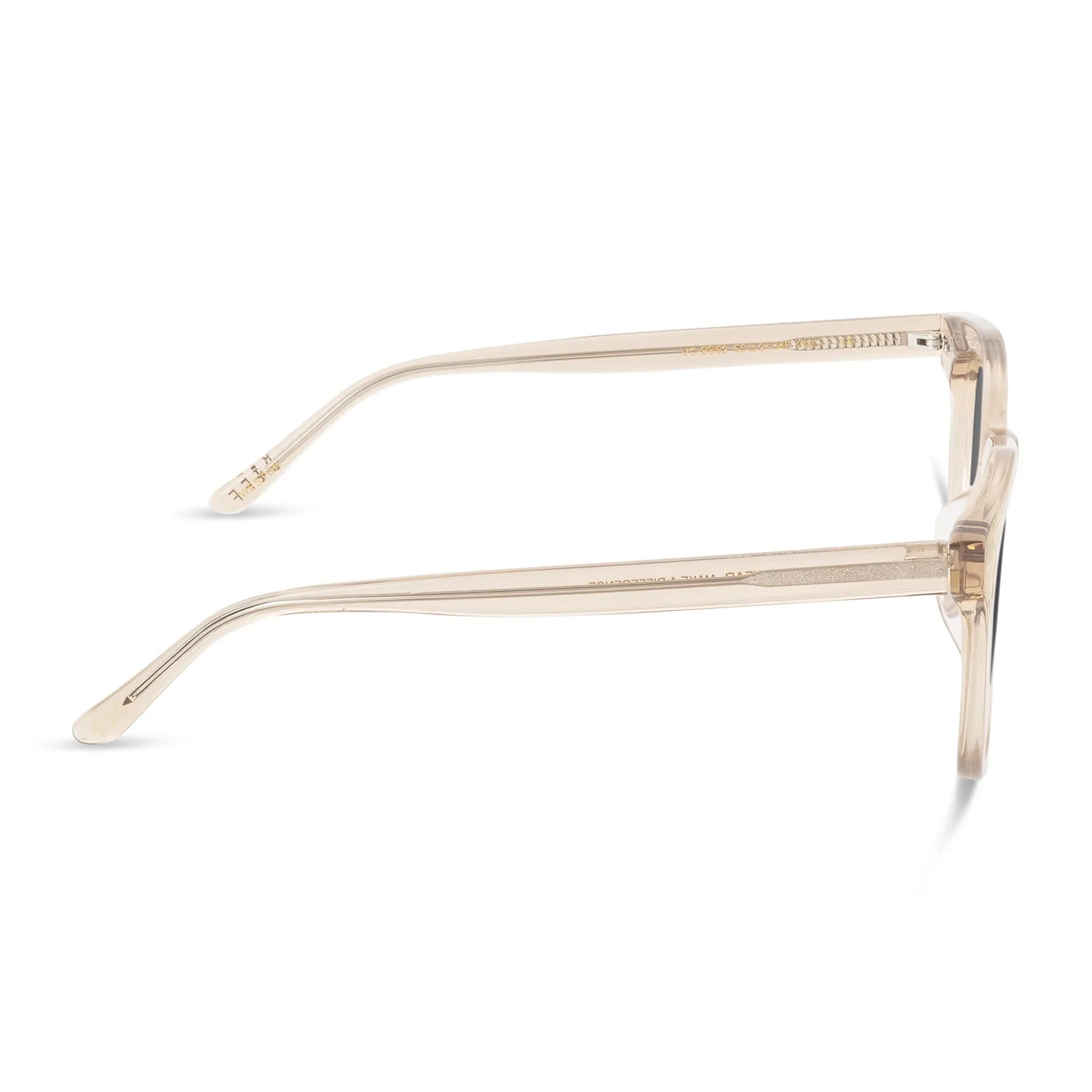 WESTON - SANDSTONE CRYSTAL + GREY SUNGLASSES sold by Diff Eyewear product image thumbnail 3