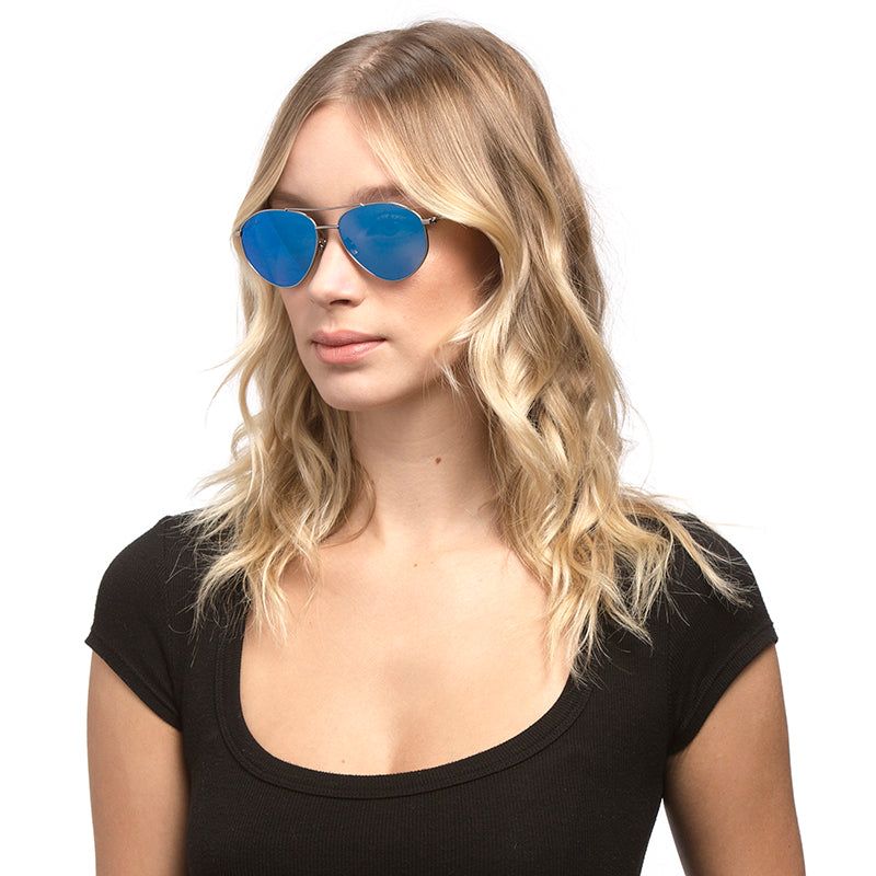 SCOUT - GOLD + GREY BLUE + POLARIZED SUNGLASSES sold by Diff Eyewear product image thumbnail 9