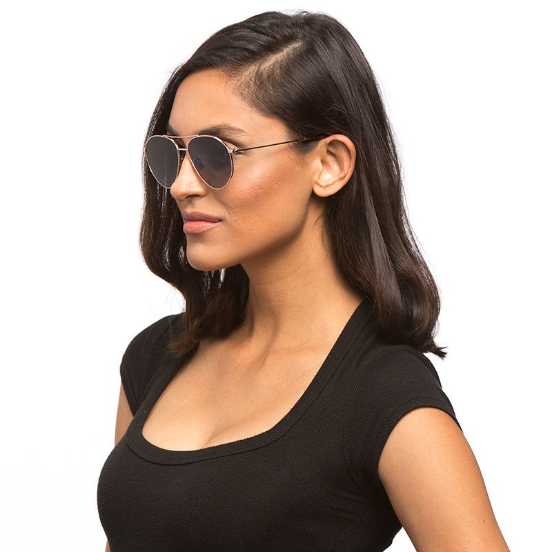 SCOUT - GOLD + GREY BLUE + POLARIZED SUNGLASSES sold by Diff Eyewear product image thumbnail 11