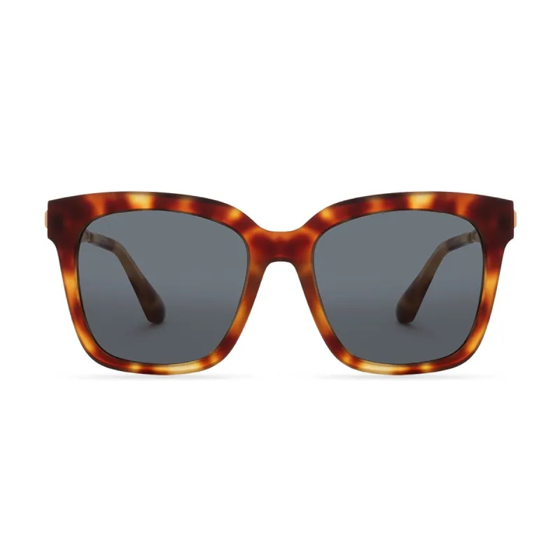 BELLA - SOLSTICE TORTOISE + GREY POLARIZED SUNGLASSES sold by Diff Eyewear