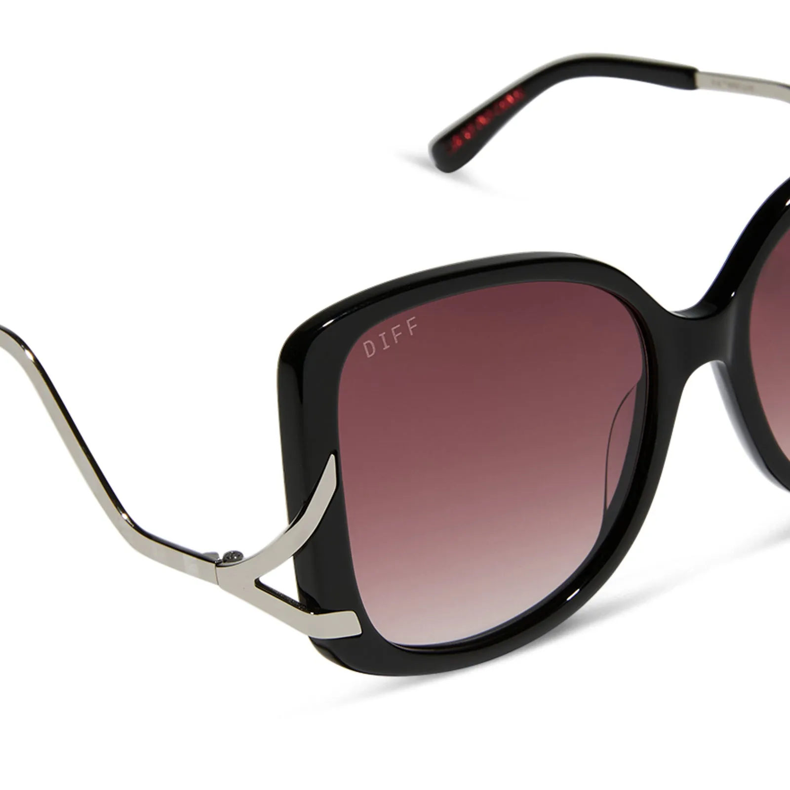 BEETLEJUICE™ - DELIA DEETZ™ + BLACK + RED GRADIENT SUNGLASSES sold by Diff Eyewear product image thumbnail 4