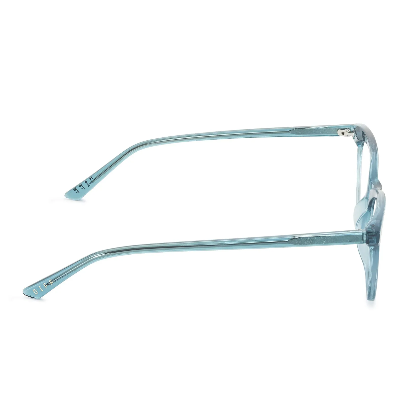 JADE - TEAL HAZE + BLUE LIGHT TECHNOLOGY GLASSES sold by Diff Eyewear product image thumbnail 4