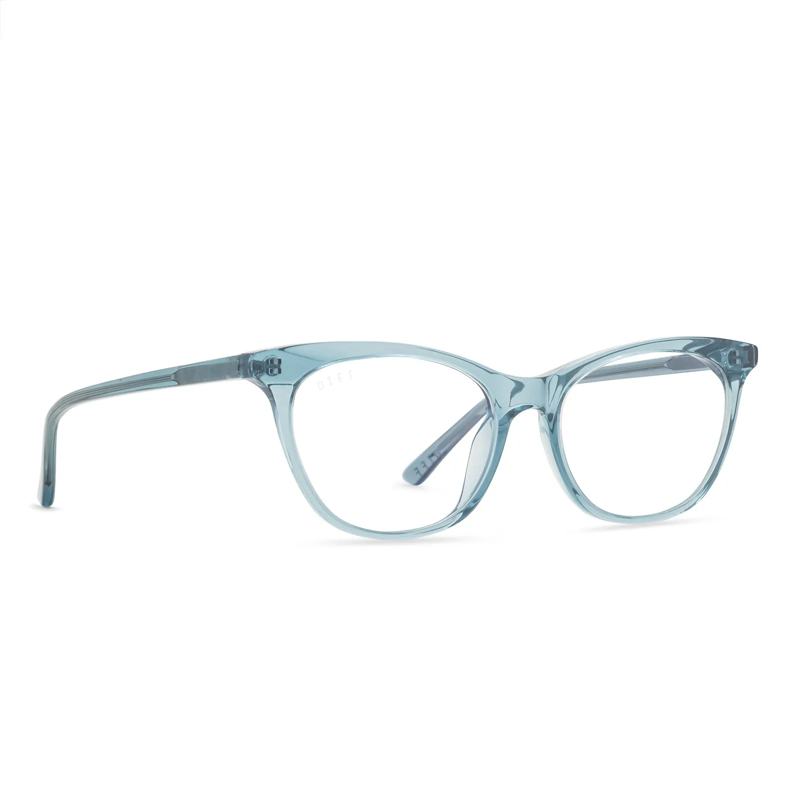 JADE - TEAL HAZE + BLUE LIGHT TECHNOLOGY GLASSES sold by Diff Eyewear product image thumbnail 2