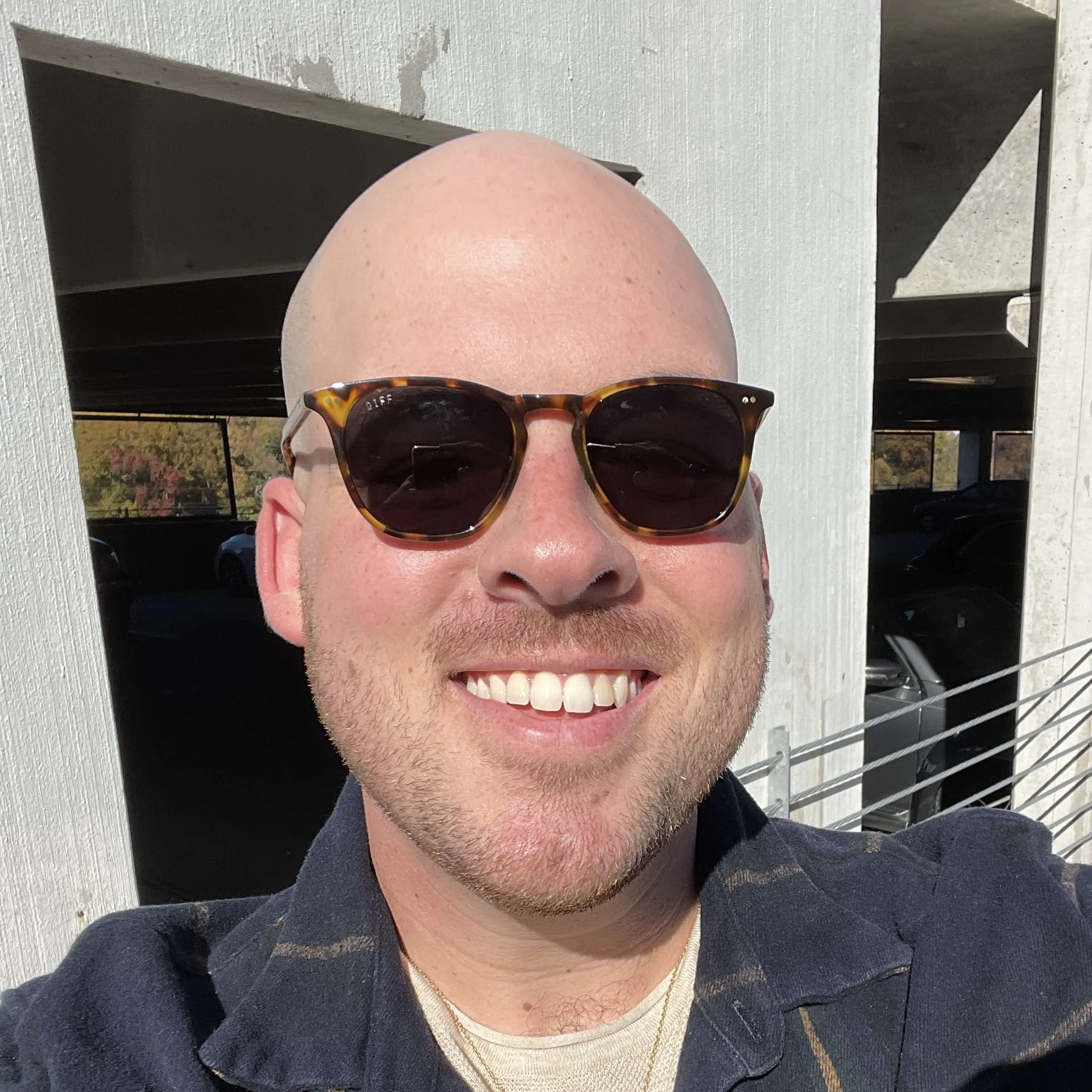 MAXWELL - AMBER TORTOISE + GREY POLARIZED SUNGLASSES sold by Diff Eyewear product image thumbnail 5