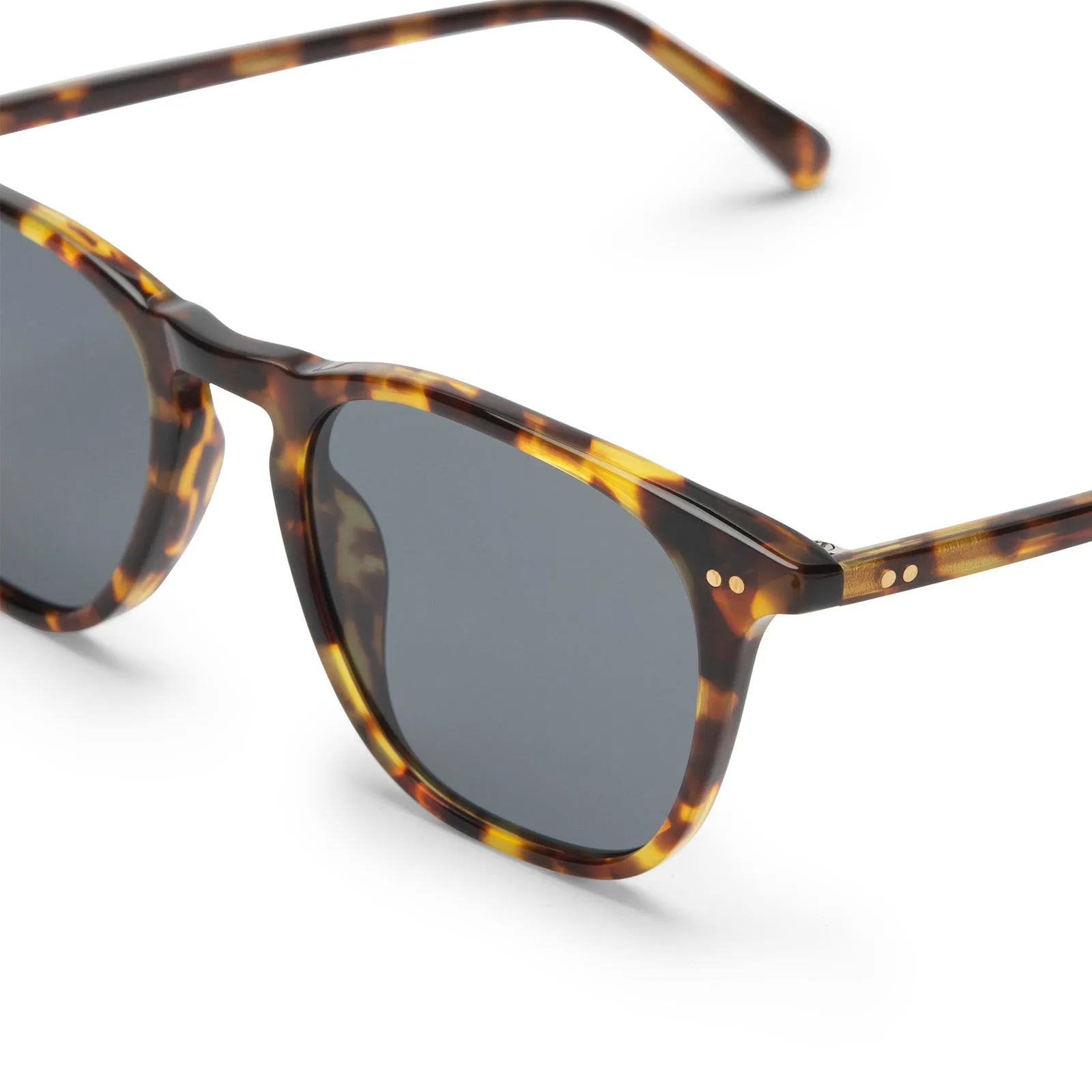 MAXWELL - AMBER TORTOISE + GREY POLARIZED SUNGLASSES sold by Diff Eyewear product image thumbnail 3