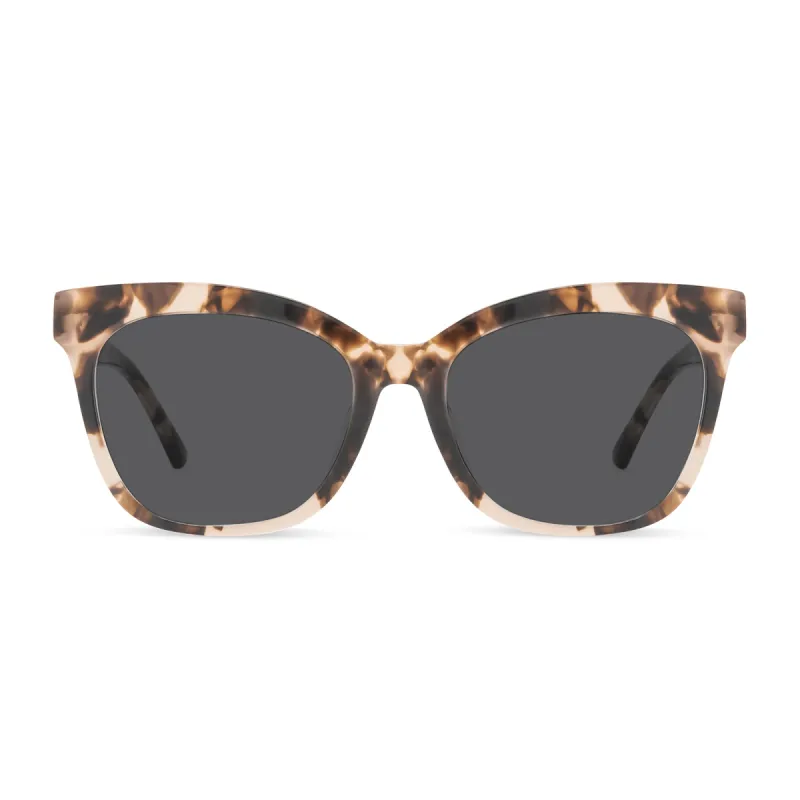 WINSTON - HIMALAYAN TORTOISE + GREY SUNGLASSES sold by Diff Eyewear
