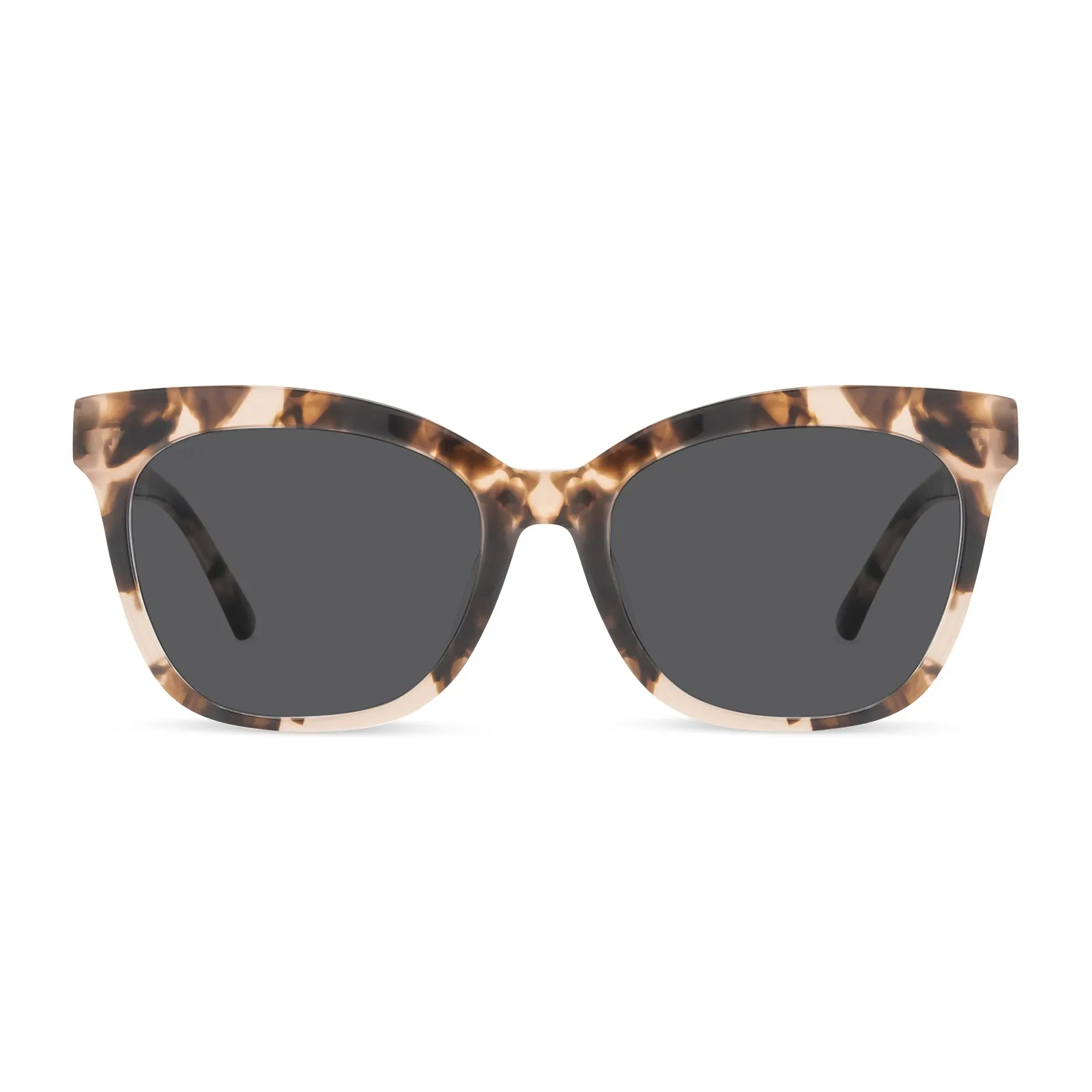 WINSTON - HIMALAYAN TORTOISE + GREY SUNGLASSES sold by Diff Eyewear