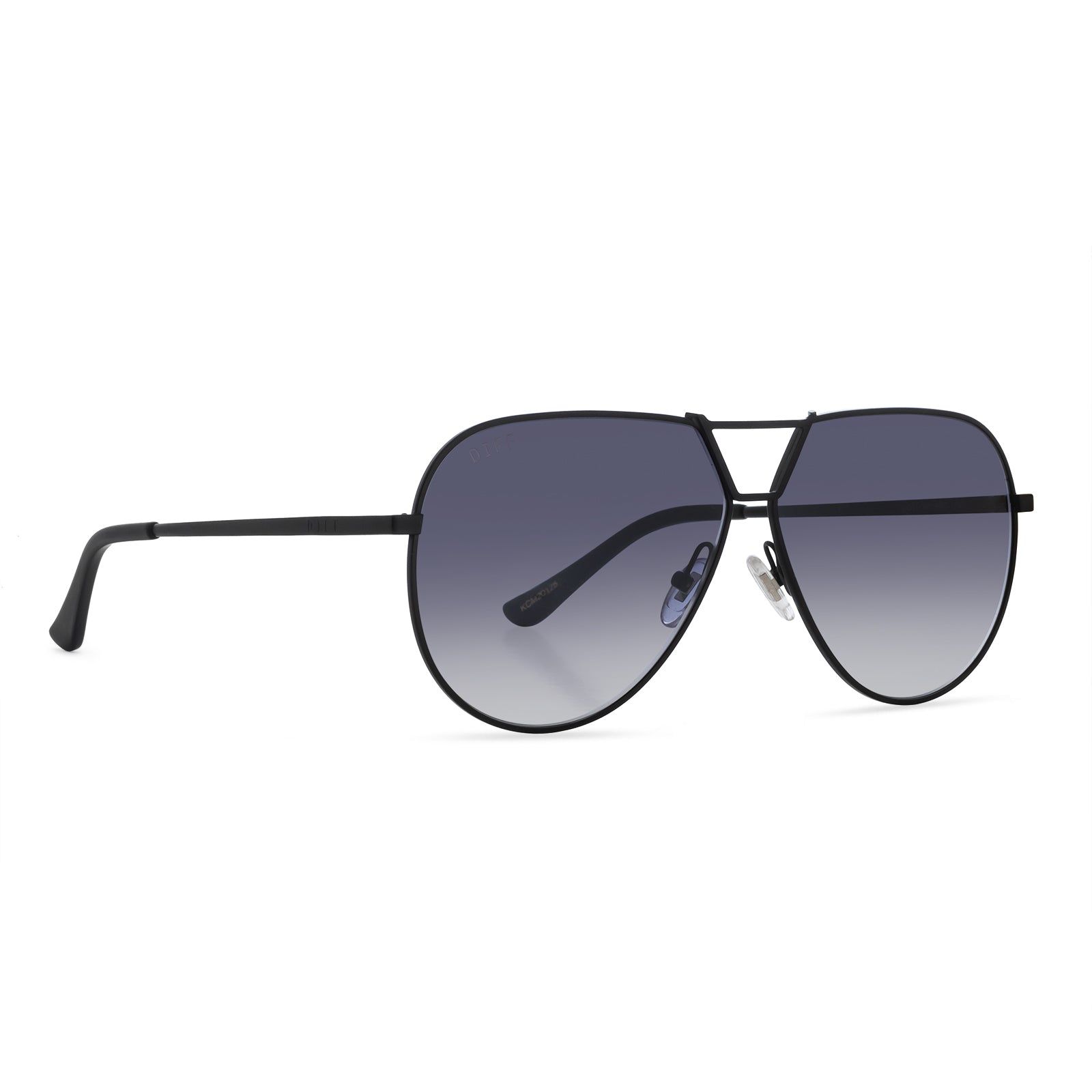 DEVON - BLACK + GREY SUNGLASSES sold by Diff Eyewear product image thumbnail 2