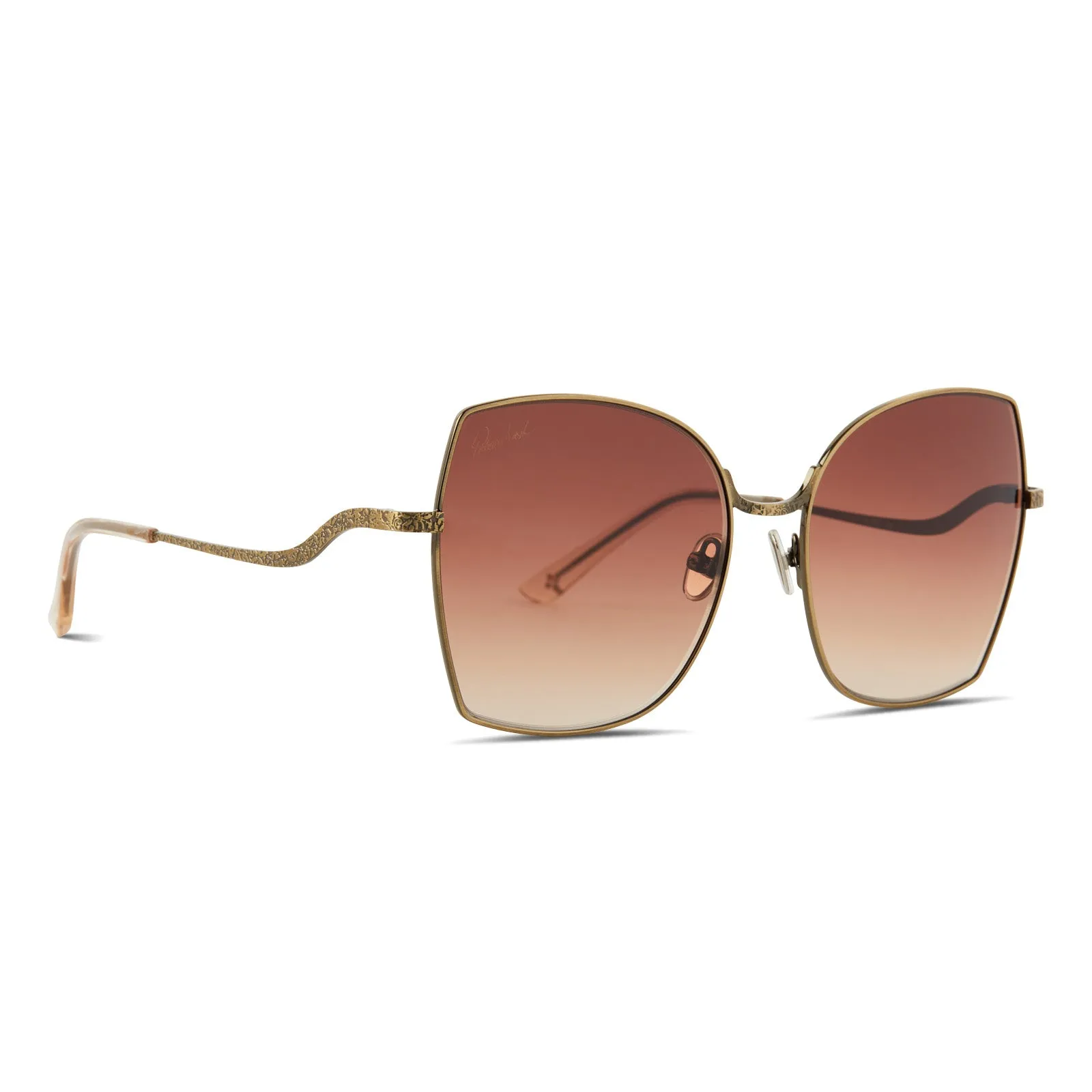 PATRICIA NASH - SOPHIA + SAND CRYSTAL + BROWN GRADIENT SUNGLASSES sold by Diff Eyewear product image thumbnail 2
