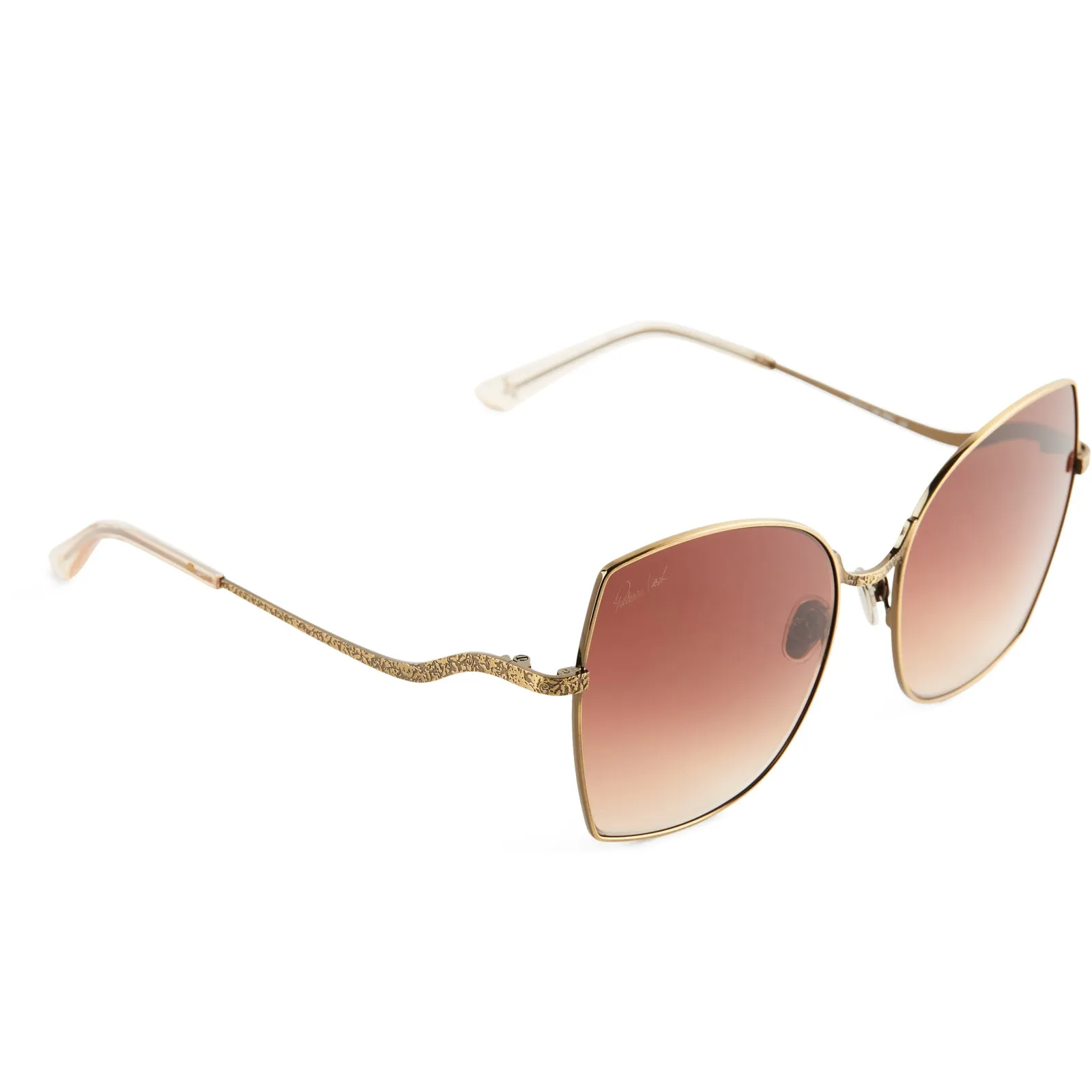 PATRICIA NASH - SOPHIA + SAND CRYSTAL + BROWN GRADIENT SUNGLASSES sold by Diff Eyewear product image thumbnail 4