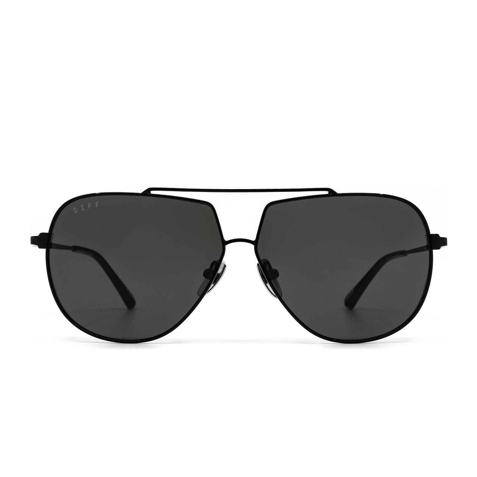 DENVER - BLACK + GREY POLARIZED SUNGLASSES sold by Diff Eyewear