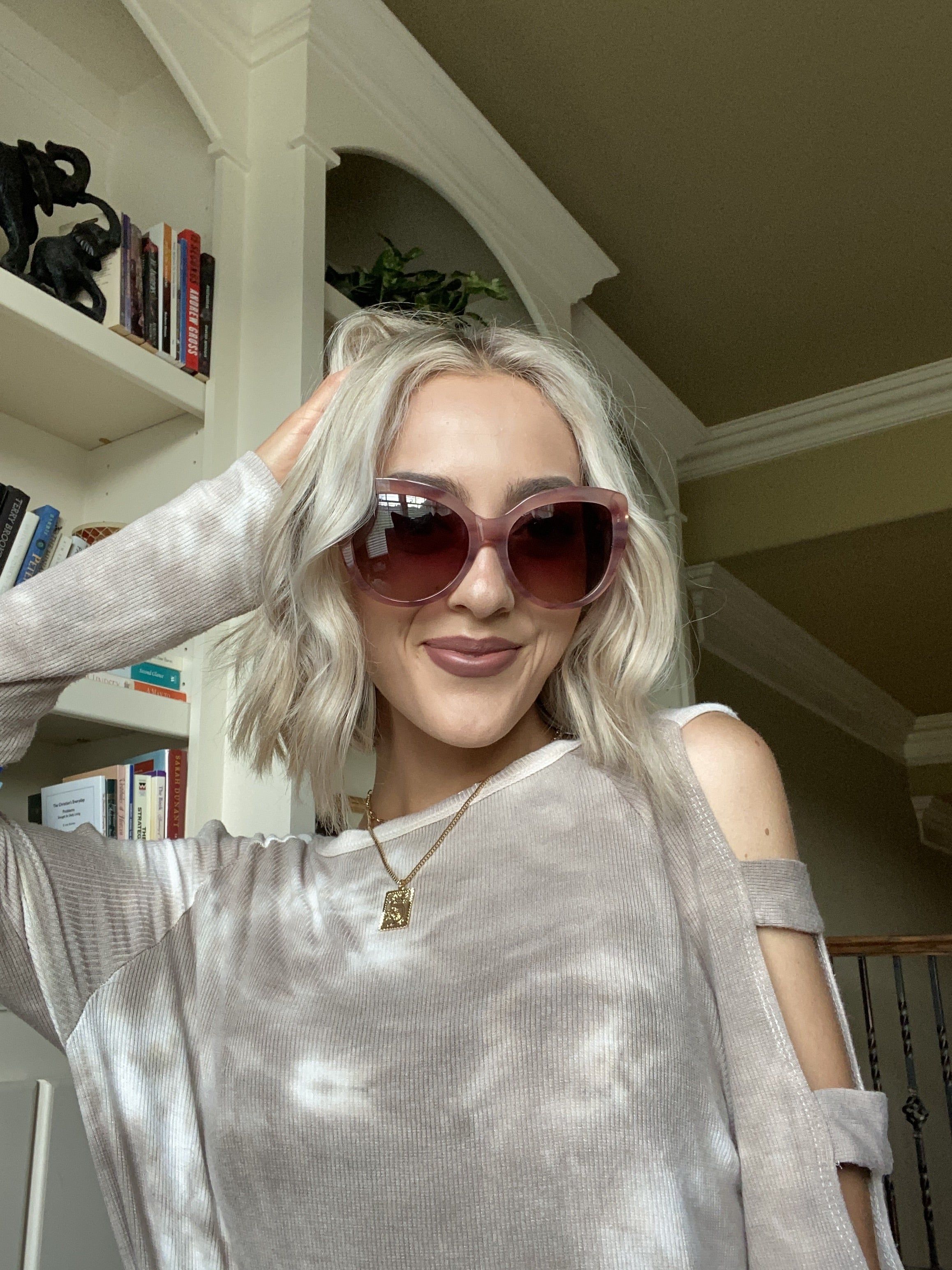 AVERY - CASSIS + WINE GRADIENT SUNGLASSES sold by Diff Eyewear product image thumbnail 6