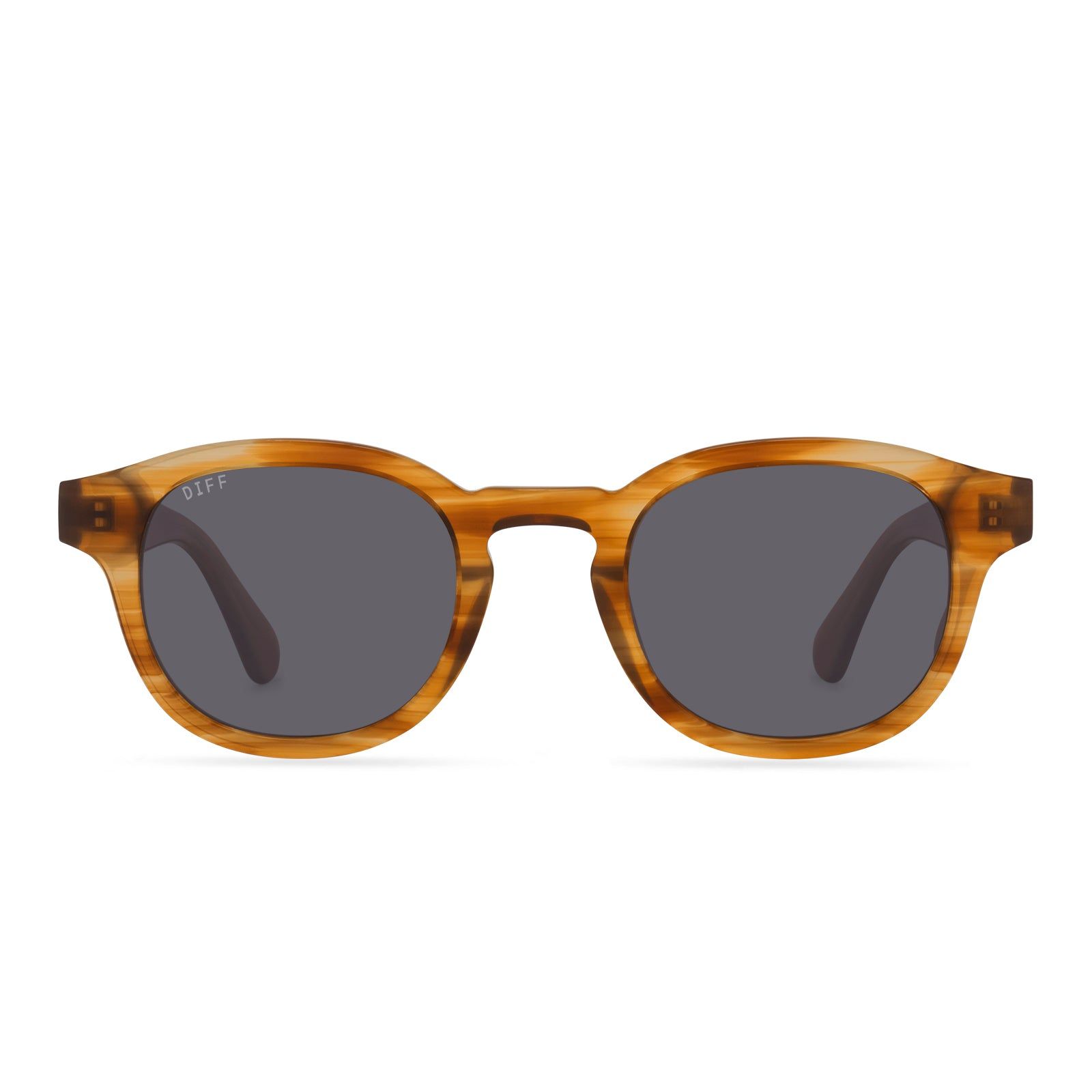 ARLO - GOLDEN HARVEST + GREY + POLARIZED SUNGLASSES sold by Diff Eyewear