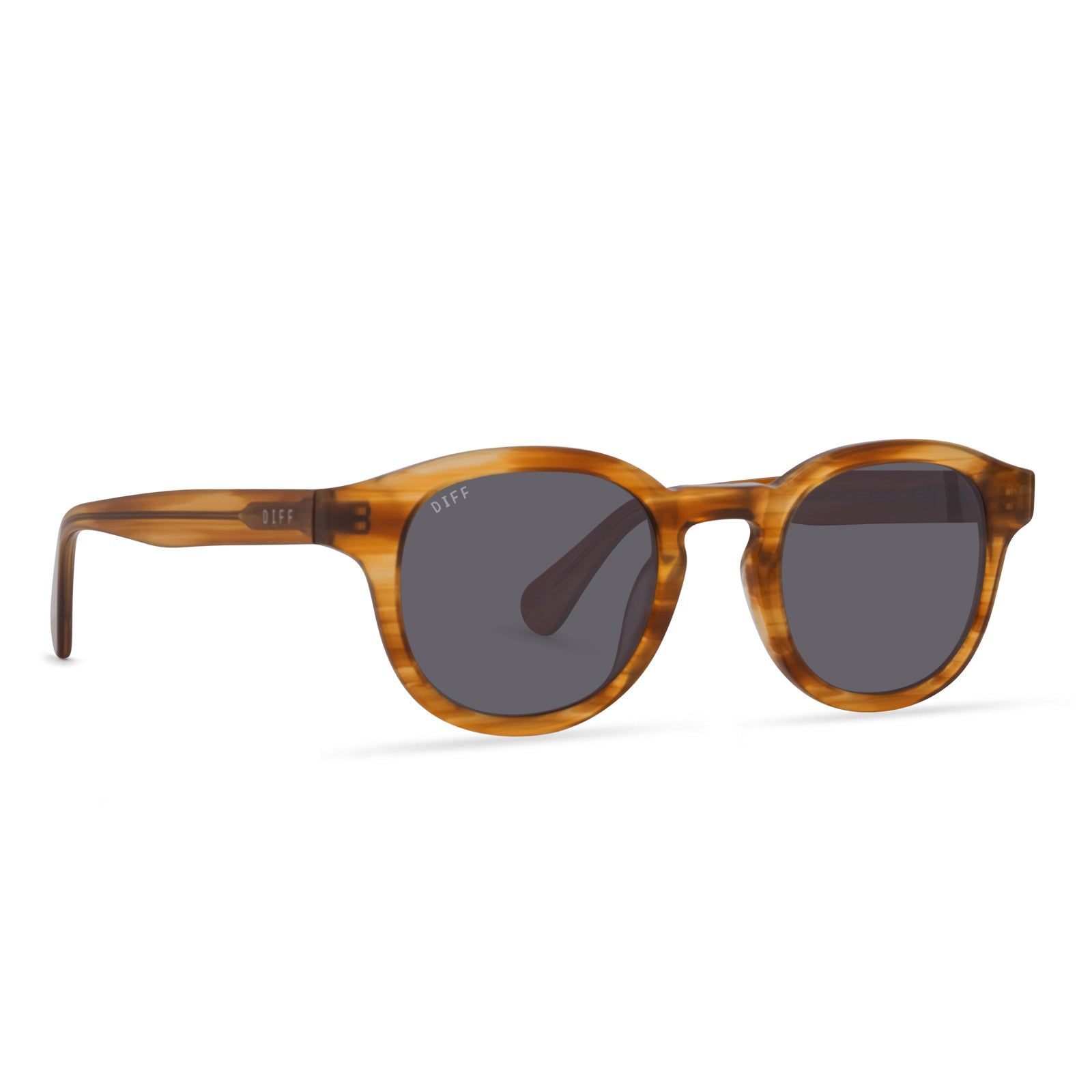 ARLO - GOLDEN HARVEST + GREY + POLARIZED SUNGLASSES sold by Diff Eyewear product image thumbnail 3
