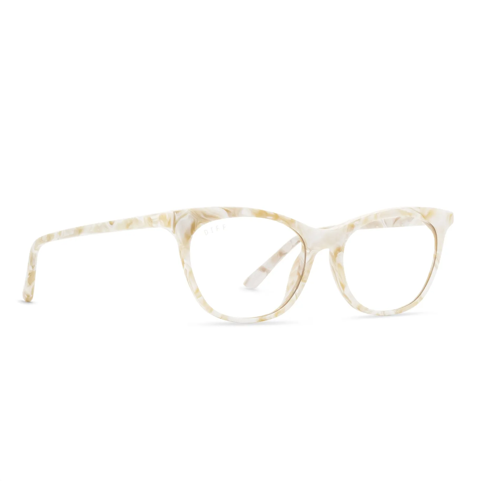 JADE - CASHMERE + BLUE LIGHT TECHNOLOGY GLASSES sold by Diff Eyewear product image thumbnail 2
