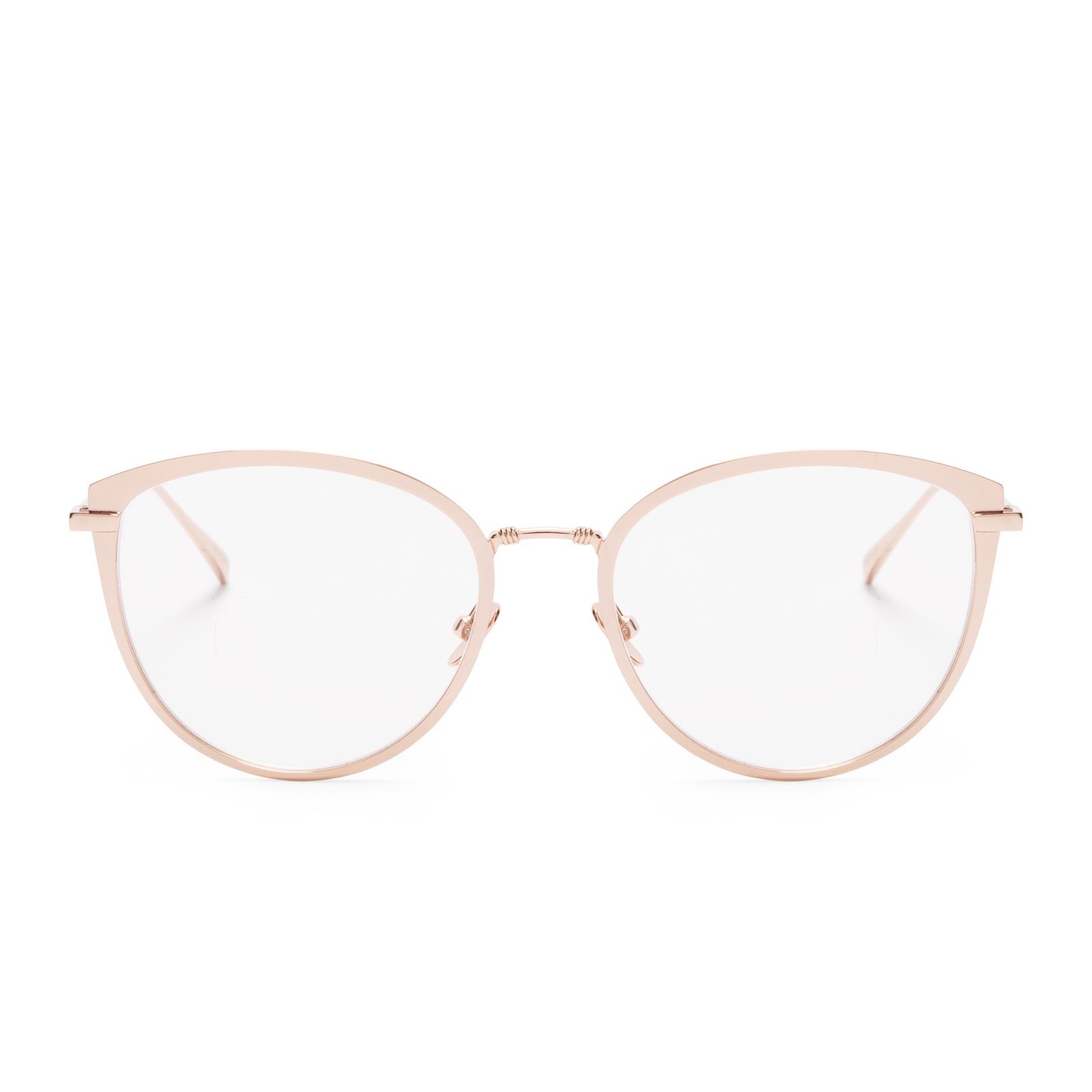 PRINCESS LEIA™ - ALDERAAN GOLD + BLUE LIGHT TECHNOLOGY GLASSES sold by Diff Eyewear