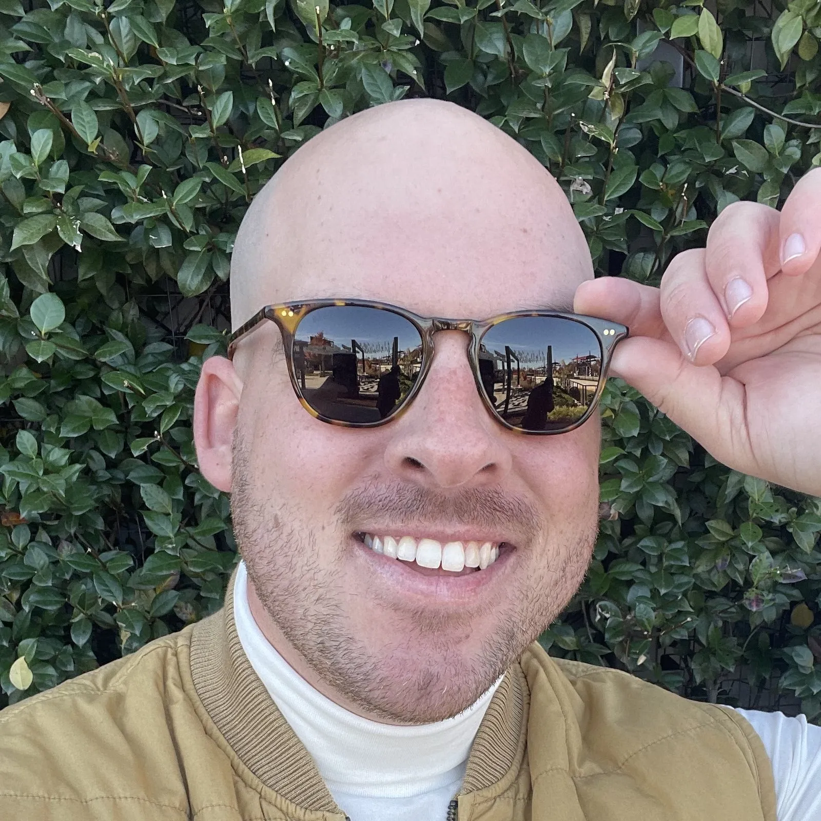 MAXWELL XL - AMBER TORTOISE + GREY POLARIZED SUNGLASSES sold by Diff Eyewear product image thumbnail 5