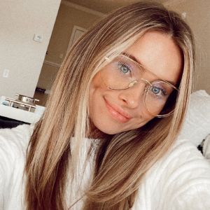 LENOX - CHAMPAGNE + BLUE LIGHT TECHNOLOGY GLASSES sold by Diff Eyewear