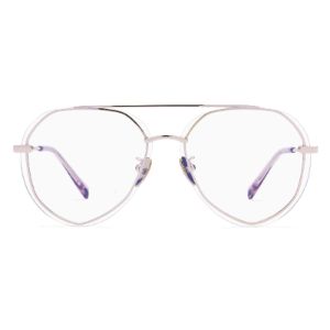 LENOX - CHAMPAGNE + BLUE LIGHT TECHNOLOGY GLASSES sold by Diff Eyewear