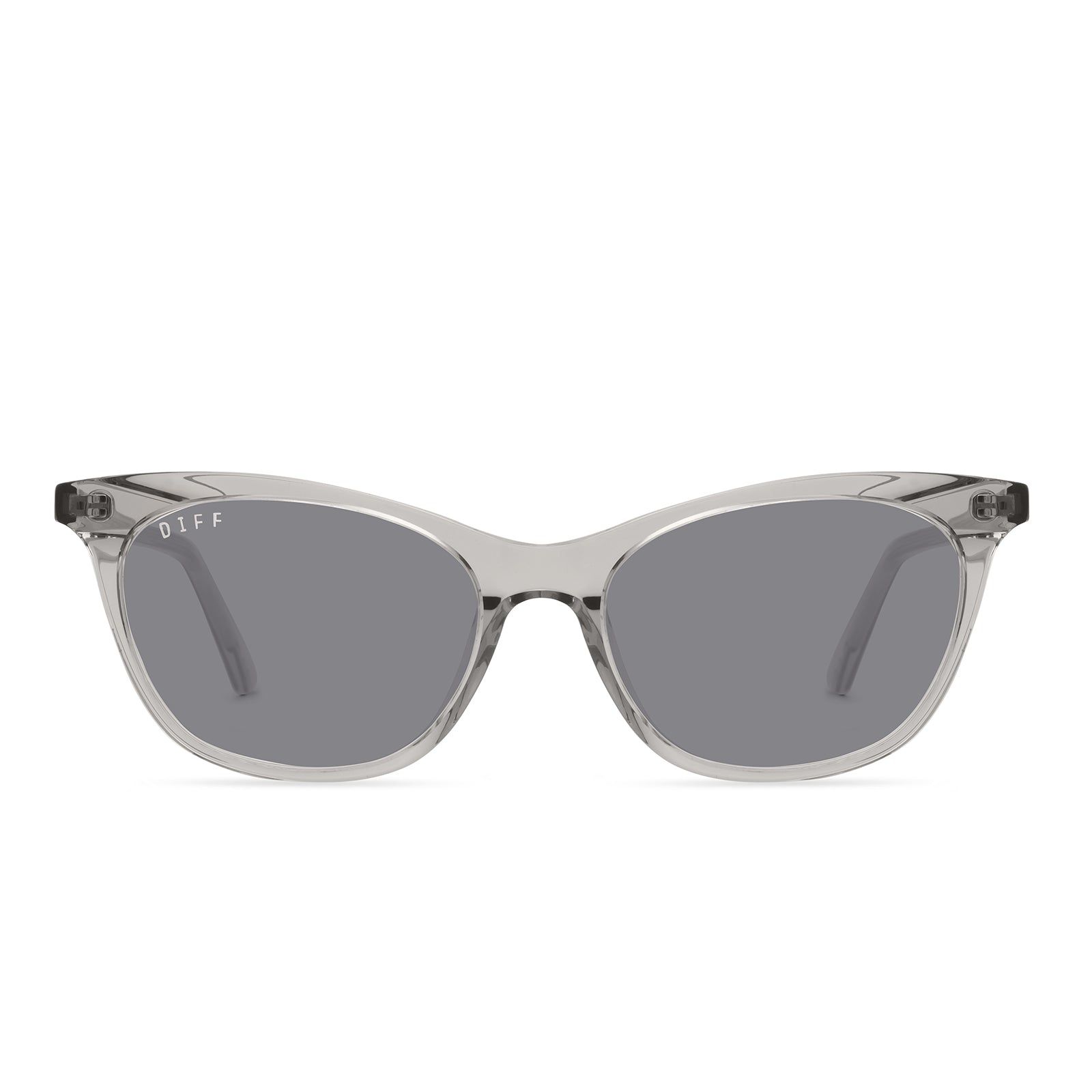JADE - TEMPETE GREY CRYSTAL + CLEAR GLASSES sold by Diff Eyewear product image thumbnail 5