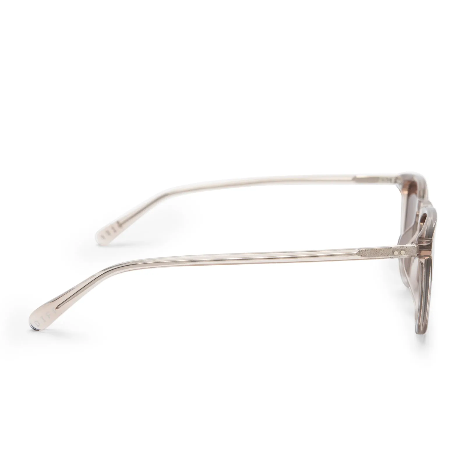 MAXWELL - VINTAGE CRYSTAL + BROWN GRADIENT POLARIZED SUNGLASSES sold by Diff Eyewear product image thumbnail 4