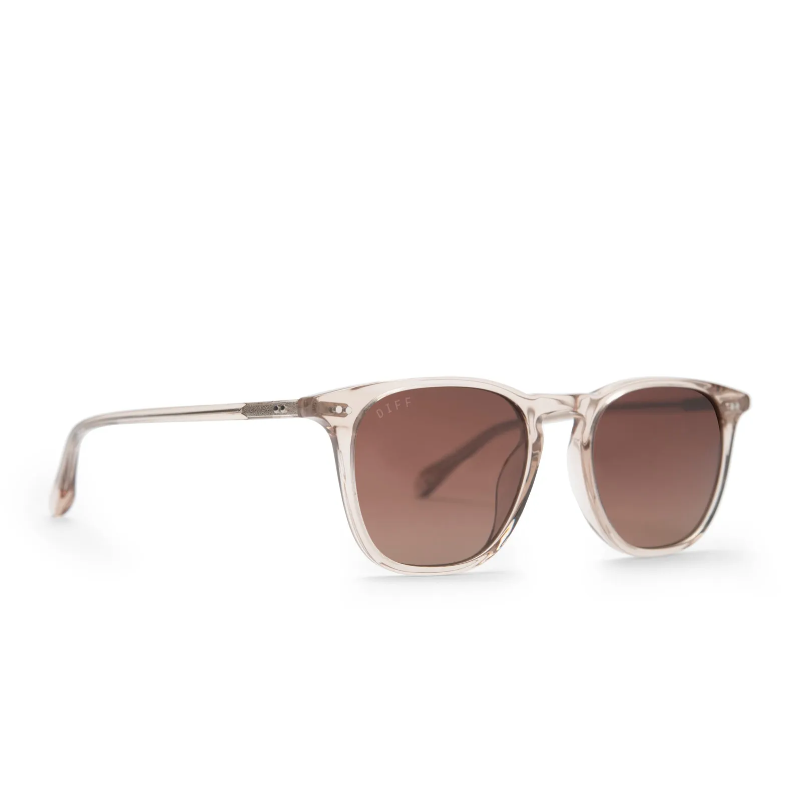 MAXWELL - VINTAGE CRYSTAL + BROWN GRADIENT POLARIZED SUNGLASSES sold by Diff Eyewear product image thumbnail 2