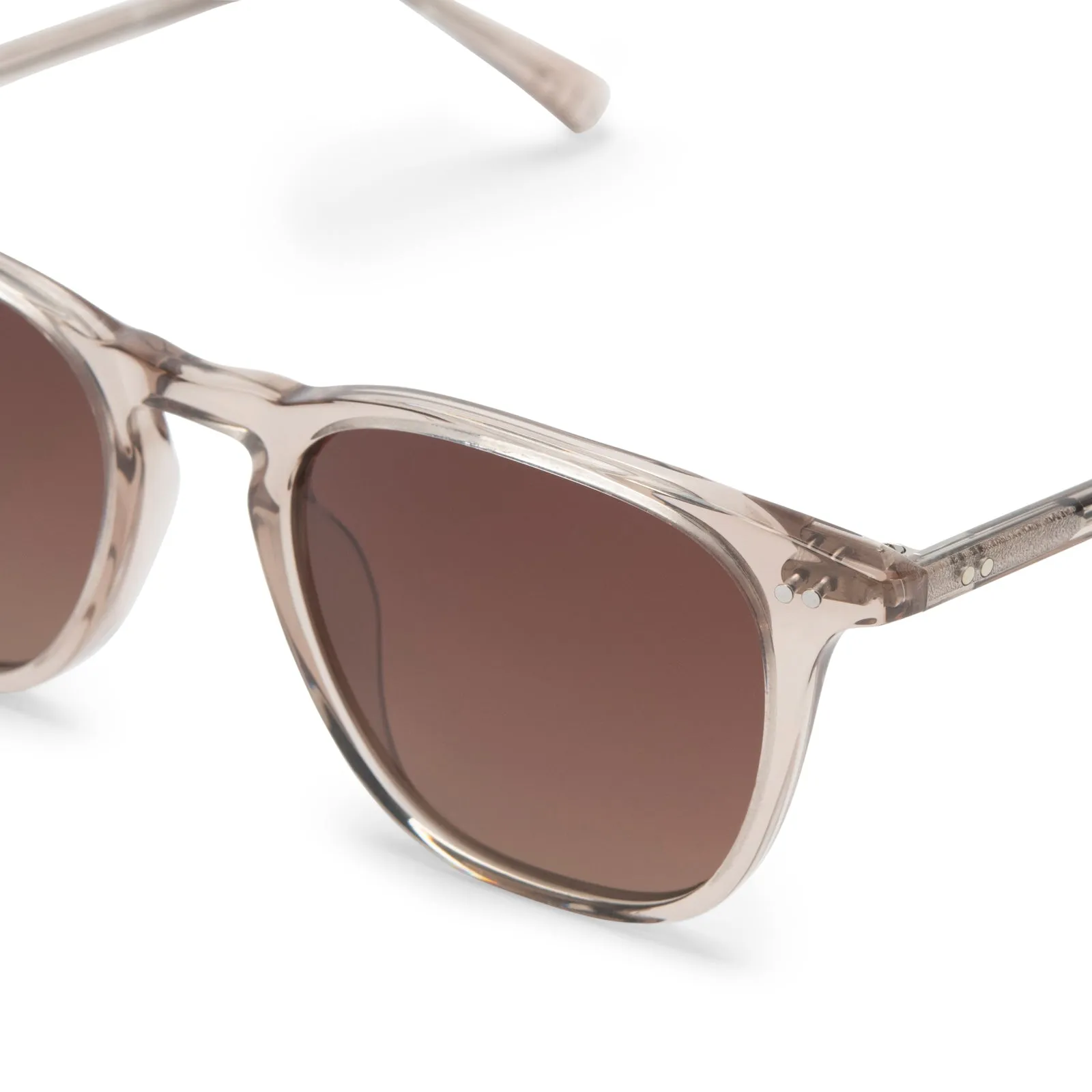 MAXWELL - VINTAGE CRYSTAL + BROWN GRADIENT POLARIZED SUNGLASSES sold by Diff Eyewear product image thumbnail 3