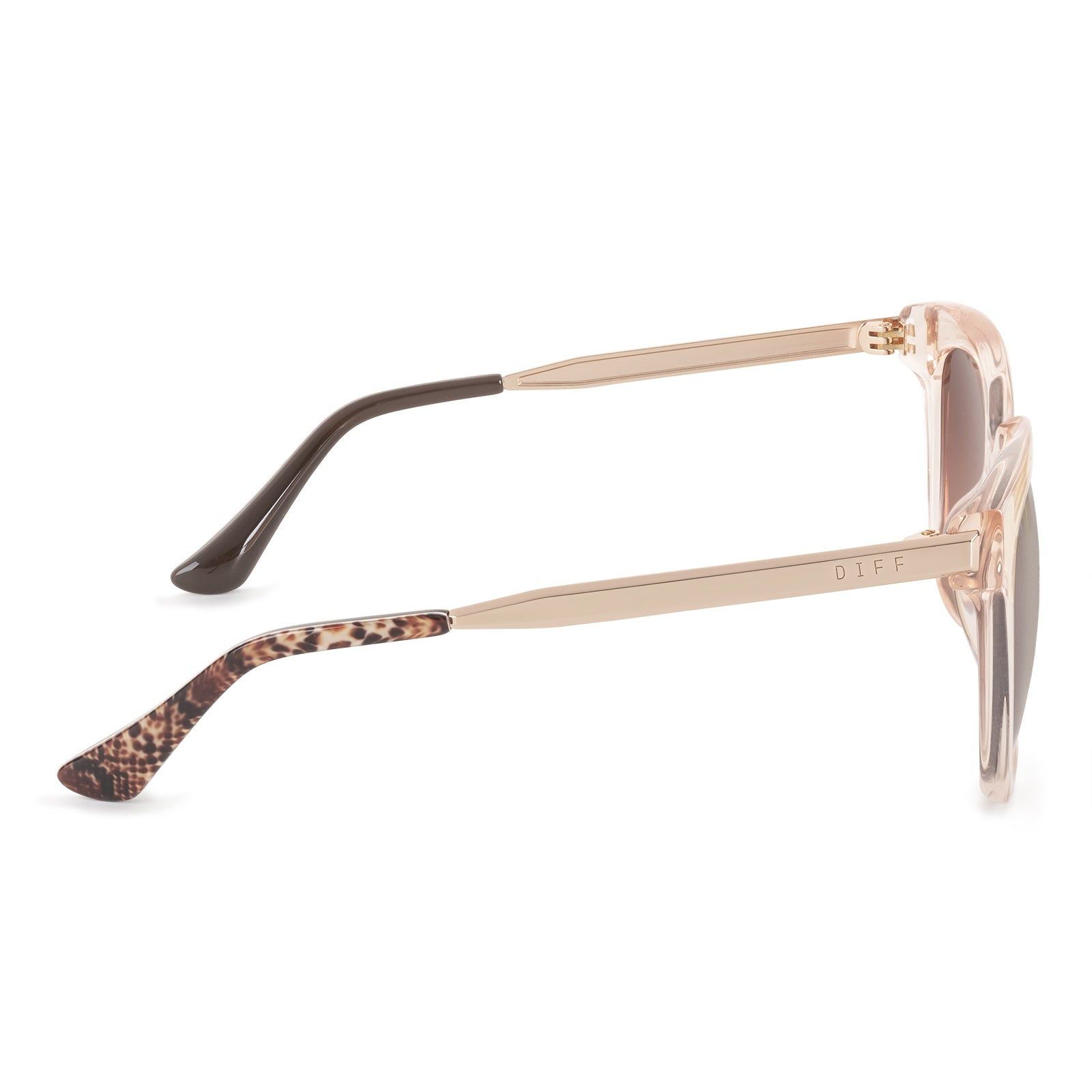 BELLA - SANDSTONE CRYSTAL + BROWN GRADIENT SUNGLASSES sold by Diff Eyewear product image thumbnail 4