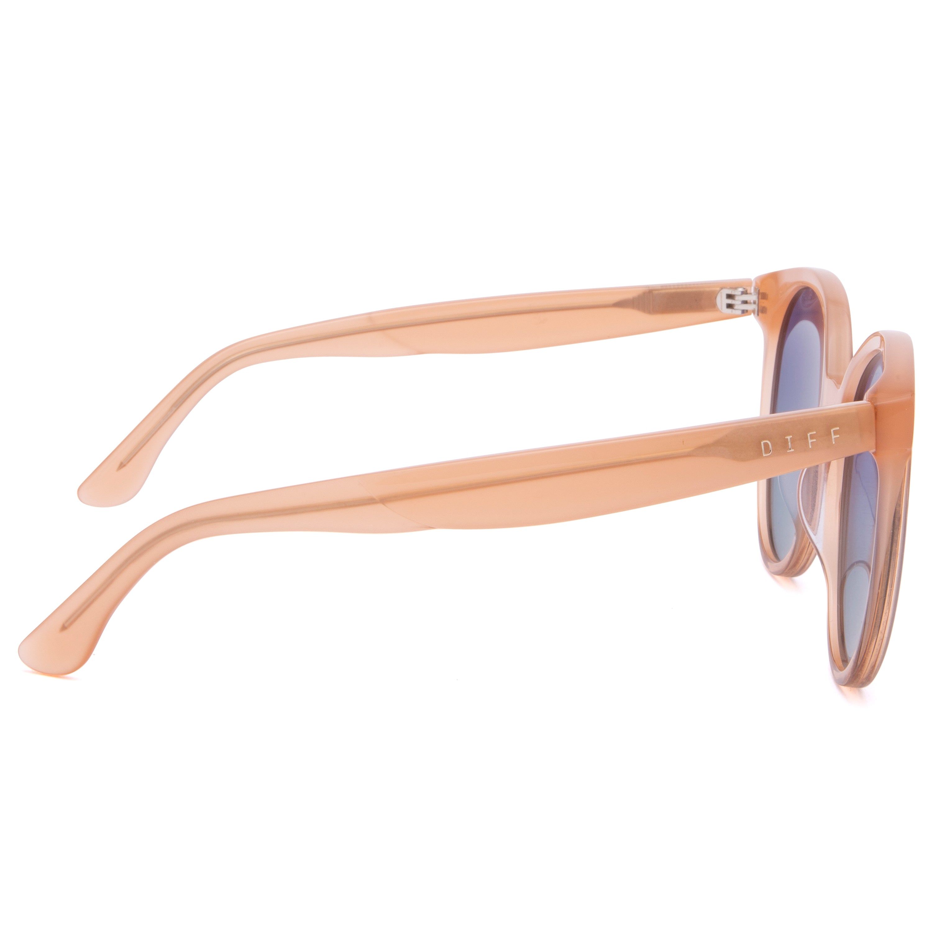 COSMO - CORAL + BLUE GREEN GRADIENT + POLARIZED SUNGLASSES sold by Diff Eyewear product image thumbnail 3