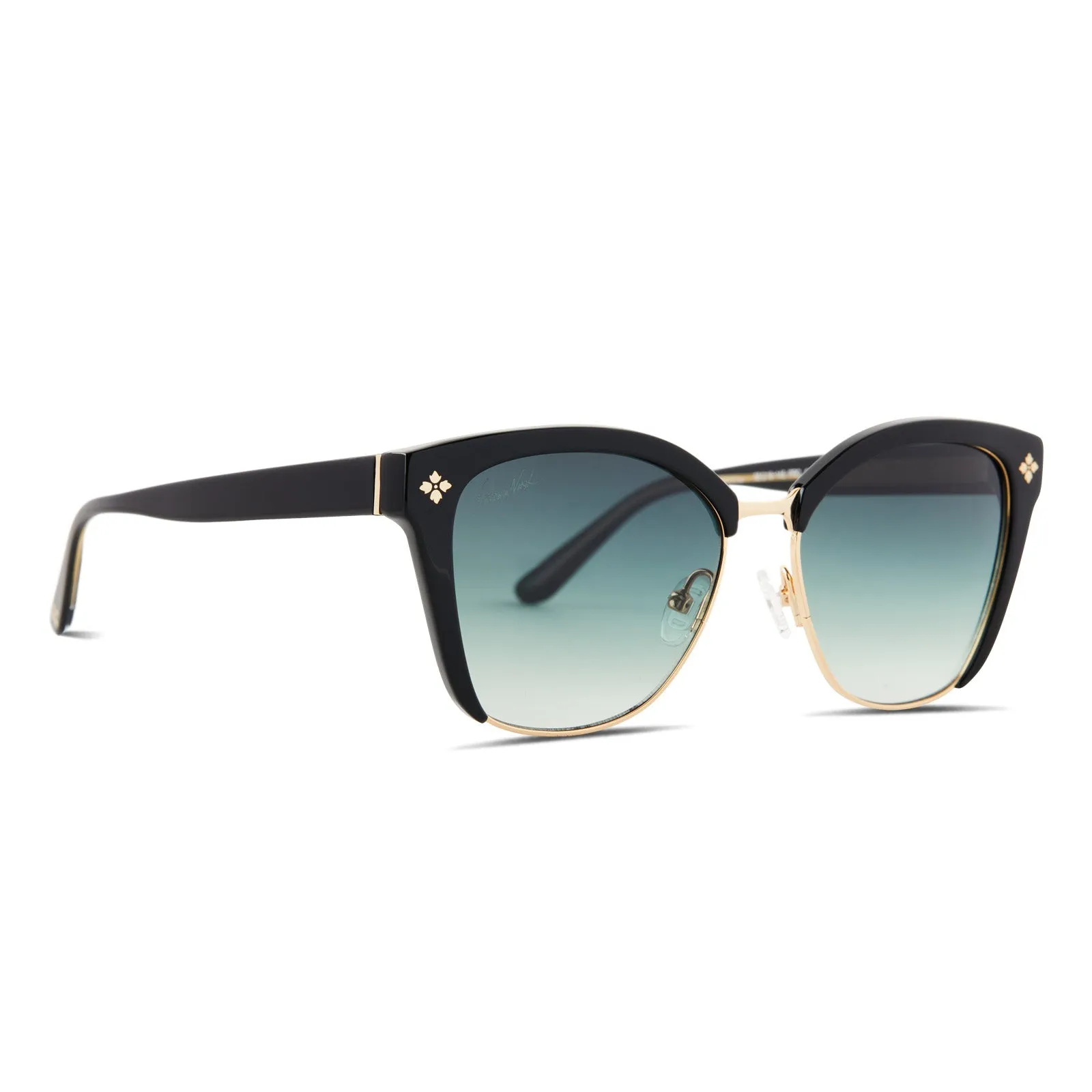 PATRICIA NASH - BRANDI + BLACK + G15 GRADIENT SUNGLASSES sold by Diff Eyewear product image thumbnail 2