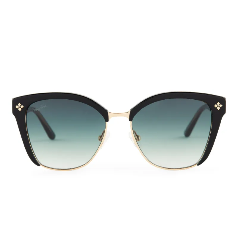 PATRICIA NASH - BRANDI + BLACK + G15 GRADIENT SUNGLASSES sold by Diff Eyewear