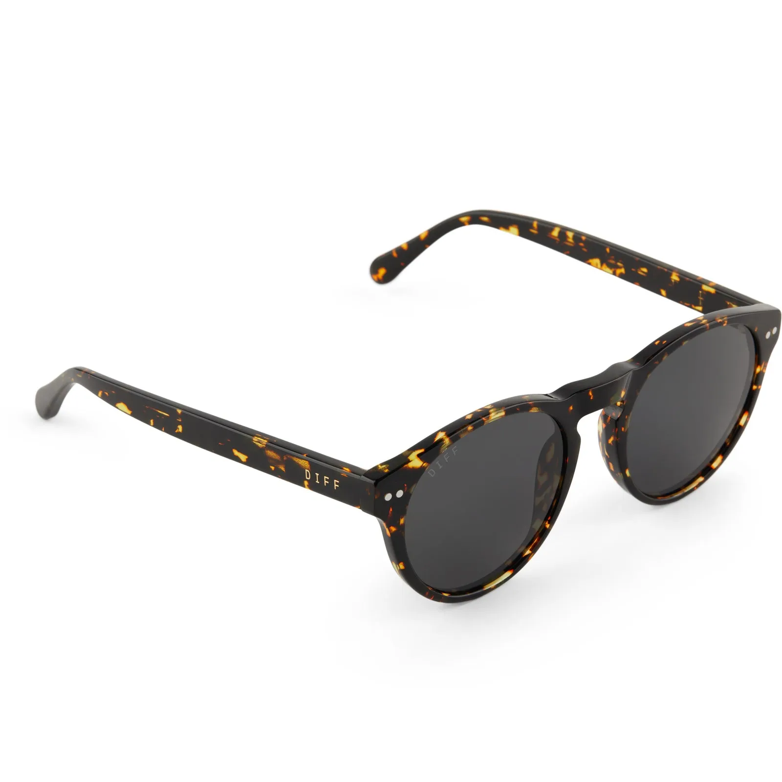 CODY - FIERY TORTOISE + GREY + POLARIZED SUNGLASSES sold by Diff Eyewear product image thumbnail 4
