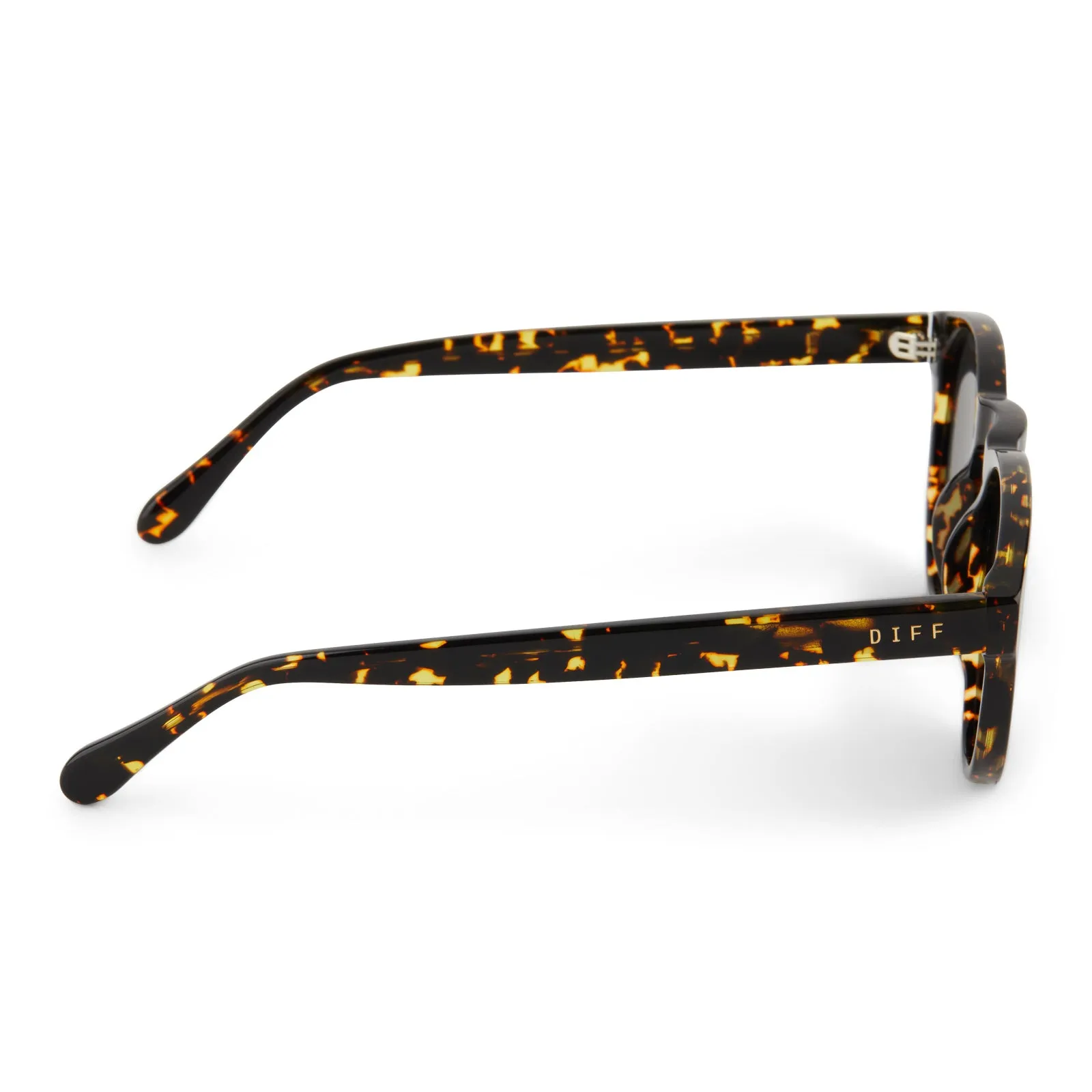 CODY - FIERY TORTOISE + GREY + POLARIZED SUNGLASSES sold by Diff Eyewear product image thumbnail 3