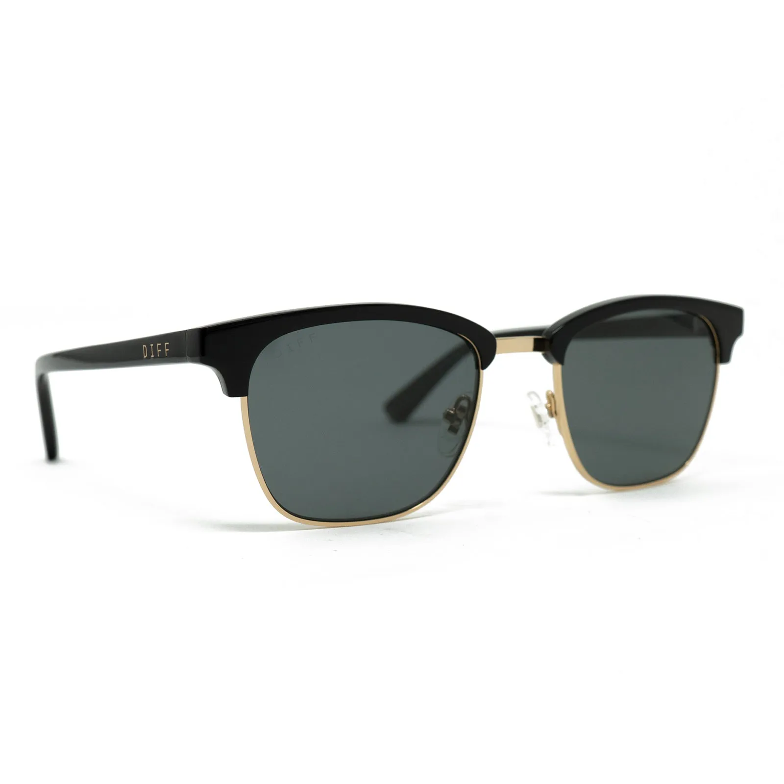 BIARRITZ - BLACK + GREY POLARIZED SUNGLASSES sold by Diff Eyewear product image thumbnail 2