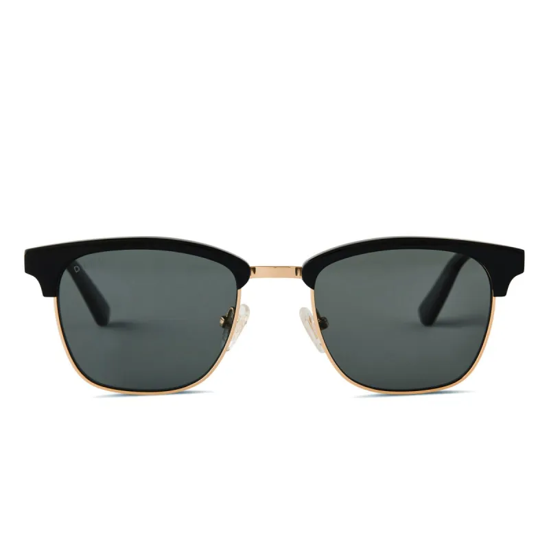 BIARRITZ - BLACK + GREY POLARIZED SUNGLASSES sold by Diff Eyewear