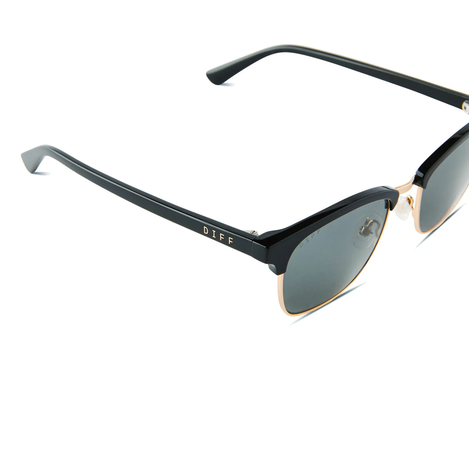 BIARRITZ - BLACK + GREY POLARIZED SUNGLASSES sold by Diff Eyewear product image thumbnail 4