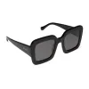 CHARISE - BLACK + GREY + POLARIZED SUNGLASSES sold by Diff Eyewear