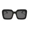 CHARISE - BLACK + GREY + POLARIZED SUNGLASSES sold by Diff Eyewear