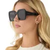CHARISE - BLACK + GREY + POLARIZED SUNGLASSES sold by Diff Eyewear
