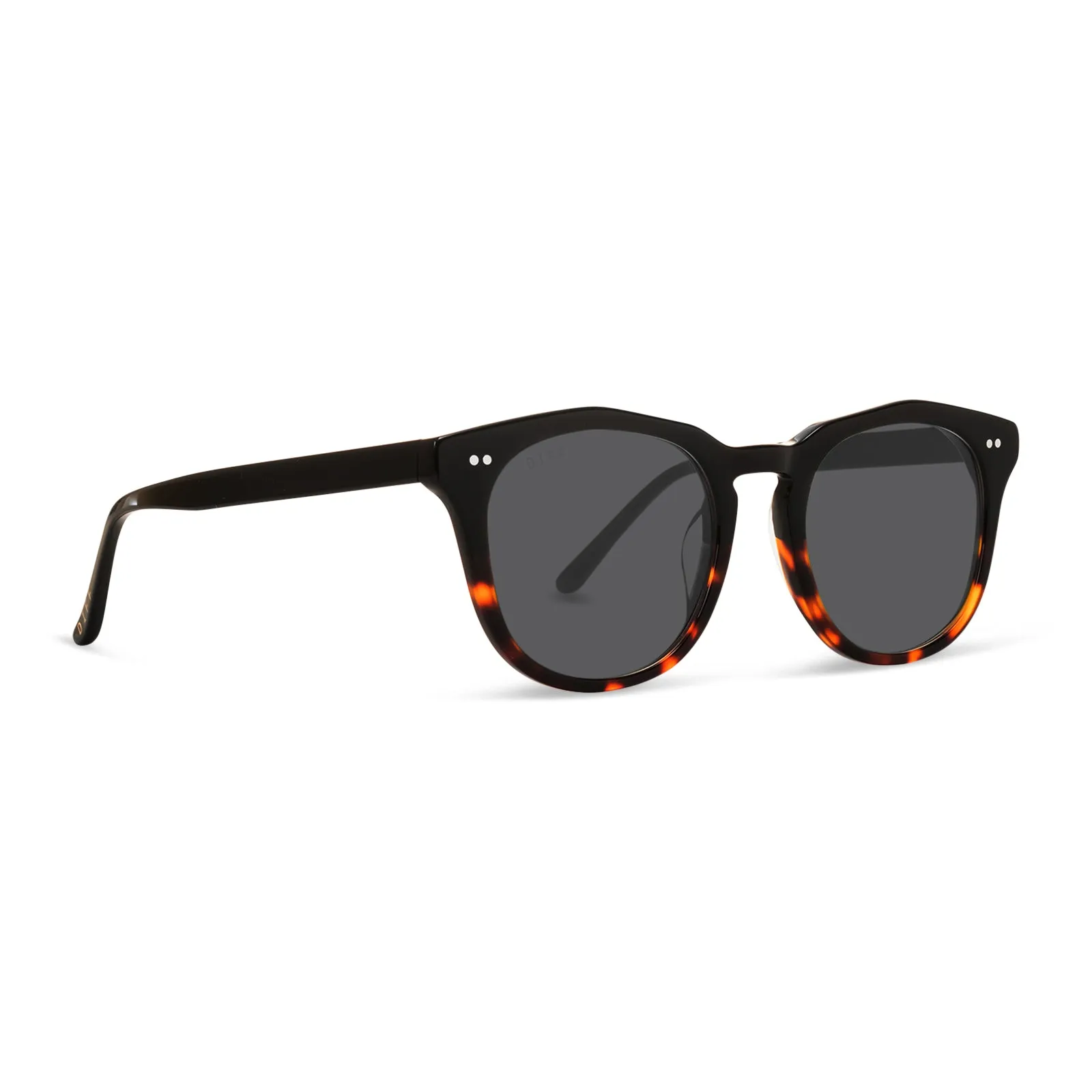 WESTON - BLACK TORTOISE + GREY SUNGLASSES sold by Diff Eyewear product image thumbnail 2