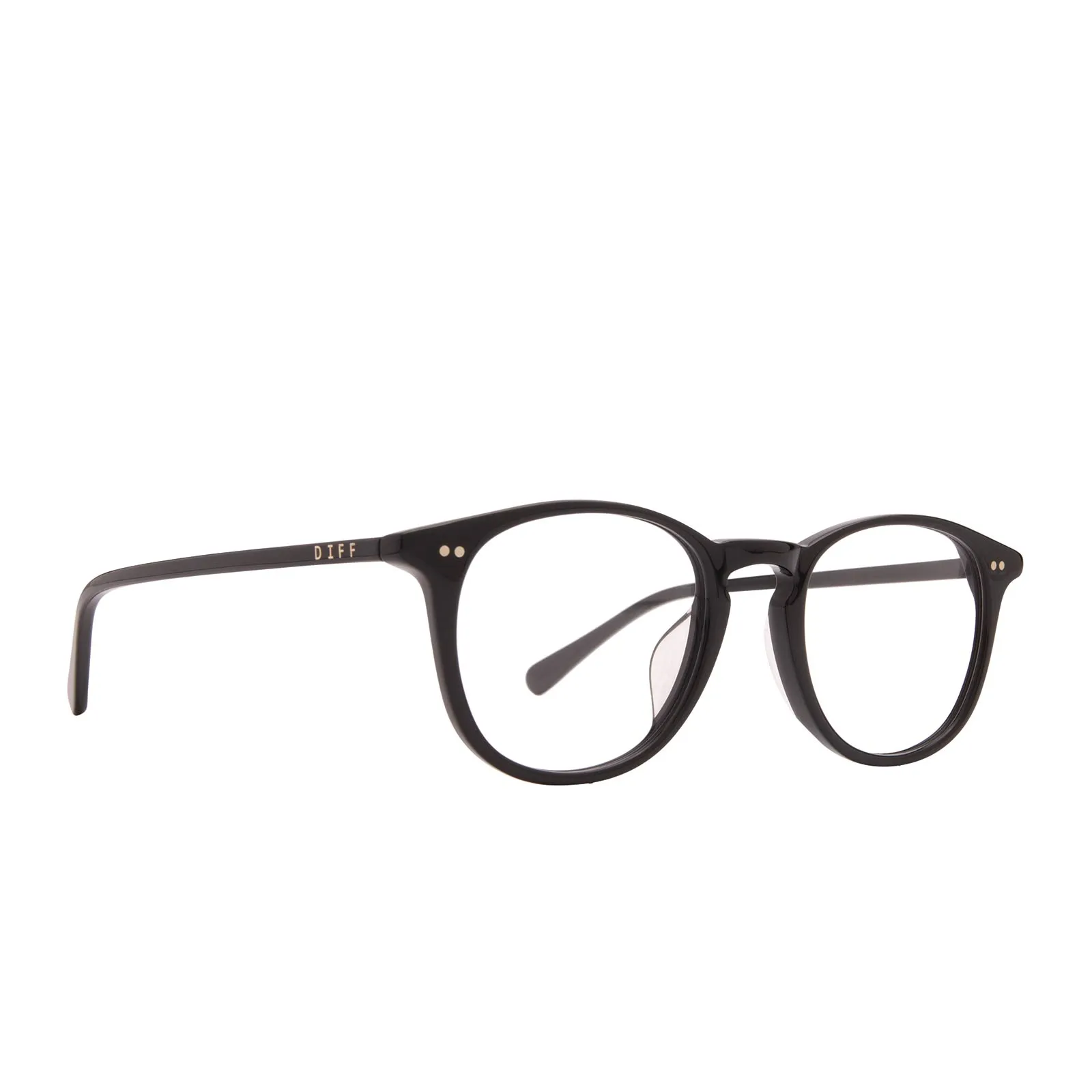 JAXSON - BLACK + GLASSES sold by Diff Eyewear product image thumbnail 2